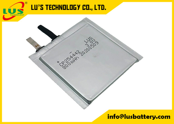 Bateria flexível do manganês do lítio para a série do fechamento 3V 800mAh CP254442 PC do RFID