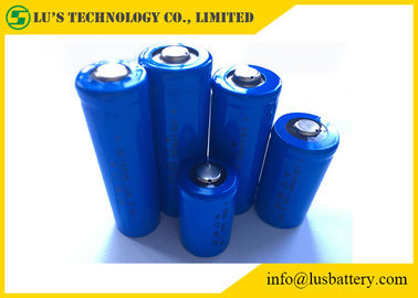 Bateria azul/do amarelo cor do lítio do manganês do dióxido da bateria 3V Li MnO2