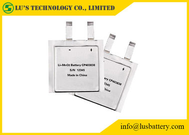 Da série ultra fina da pilha PC da bateria de lítio 3.0v baterias limno2 flexíveis personalizadas