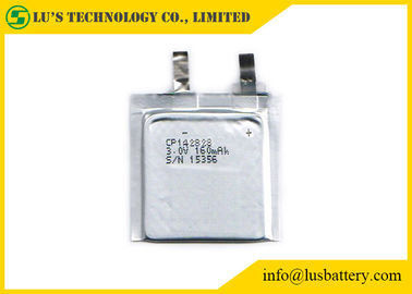 A bateria CP142828 ultra fina para o equipamento de rádio CP142828 3.0V do alarme dilui a bateria