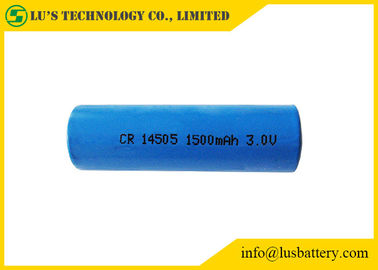 bateria de lítio do tamanho 1500mah CR14505 do AA da bateria preliminar do lítio 3V