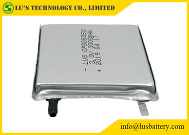 Bateria ultra fina pirmay CP505050 da pilha 3000mah limno2 da bateria de lítio CP505050 3V 3Ah para soluções de IOT