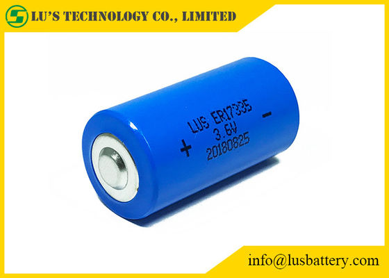 armazenamento da bateria 2/3A 30C do cloreto de Thionyl do lítio de 3.6V 1900mah ER17335
