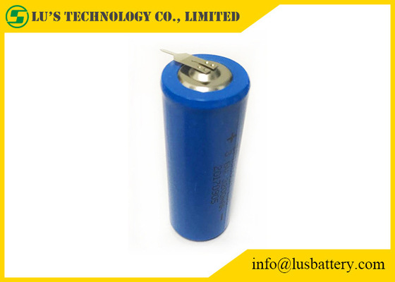 bateria de lítio ER18505M fino flexível de 3.6V 3200mAh LiSoCl2