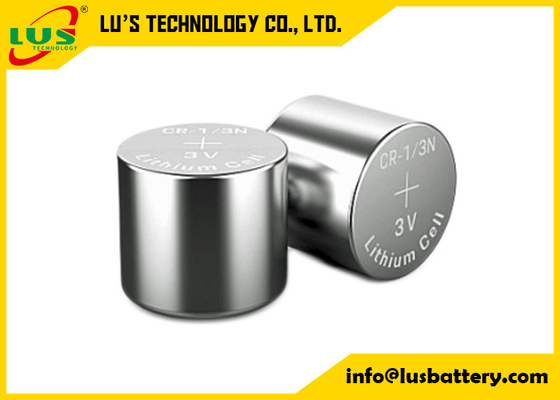 Baterias materiais da pilha do botão das baterias de lítio CR1/3N de Li-MnO2 3V 170mah
