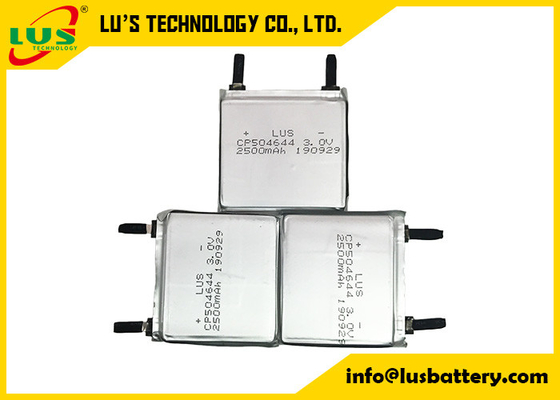 CP504644 Bateria ultrafina de célula de lítio primária 3V 2500mAh para produtos IOT