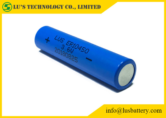 bateria da bateria ER10450 do cloreto de Thionyl do lítio de 700mah 3.6V para o computador/pulsos de disparo