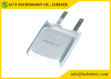 CP502425 diluem a bateria da bateria CP502425 do filme fino de bateria de lítio 3.0v 550mah