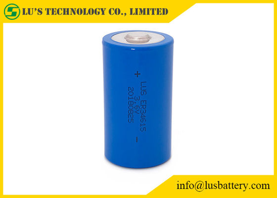 bateria de medida de serviço público do tamanho D Lisocl2 da bateria do cloreto de Thionyl do lítio de 3.6V 13.0Ah