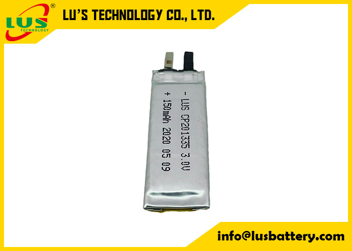 Finamente 3,0 lítio Ion Battery Non Rechargeable Type de V 150mah Cp201335