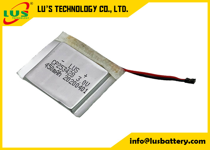 CP253428 fino liso com lítio Ion Non Rechargeable Cell do volt 450mah do conector 3