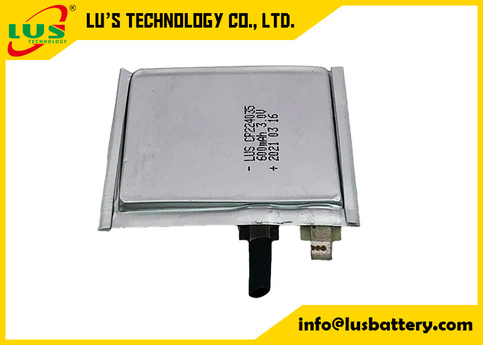 Bateria LiMnO2 híbrida da pilha lisa do malote da bateria de lítio CP224035 para chamar Lacator