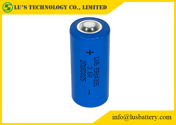 Substituição não padrão da bateria de lítio do AA 3,6 V 1650mAh da bateria de lítio ER14335 2/3