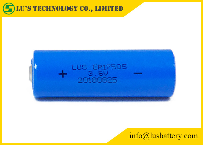 Bateria Não-recarregável da bateria ER17505 3.6V Bobbin Structure 3.4Ah do cloreto de Thionyl do lítio do PWB 3400mah de SMT