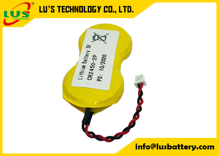 Tipo Imos 1p2-A1 da bateria da pilha 1200mah do botão de Cr2450-2p 3v para Rfid