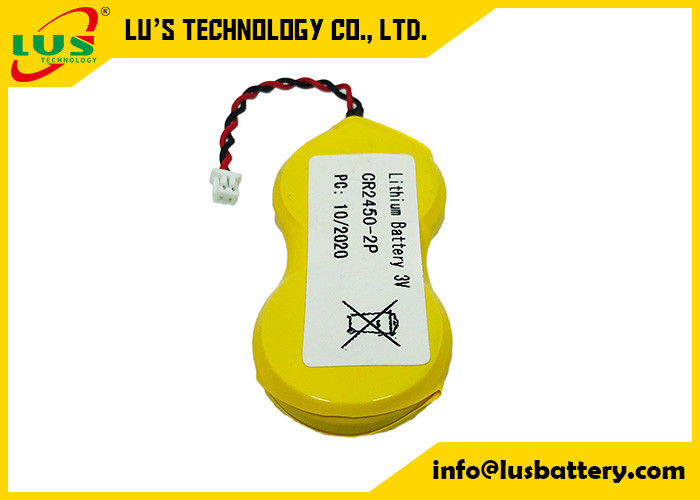 Tipo Imos 1p2-A1 da bateria da pilha 1200mah do botão de Cr2450-2p 3v para Rfid