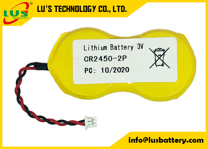 Tipo Imos 1p2-A1 da bateria da pilha 1200mah do botão de Cr2450-2p 3v para Rfid