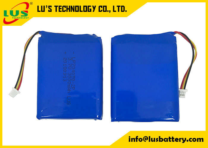 Bloco 3000mah PL704050-2P da bateria do Li-polímero 1600mAh 3.7V Lipo para luzes do armário