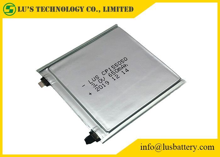 3 volts 420mAh diluem ultra a bateria fina 105050 3V da pilha Cp105050 1.0mm Li Mno 2