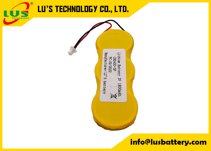 Bloco da bateria do volt 1000mAh do lítio 3 da bateria 2477 da pilha do lítio de CR2477 3V para o ESL
