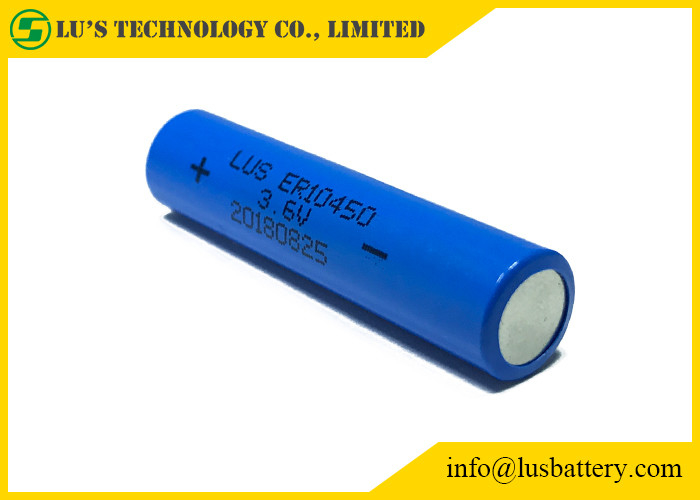 Bateria de lítio 3.6V de ER10450 AAA 800mAh R03P superior LR03 para o alarme do medidor de serviço público/GPS