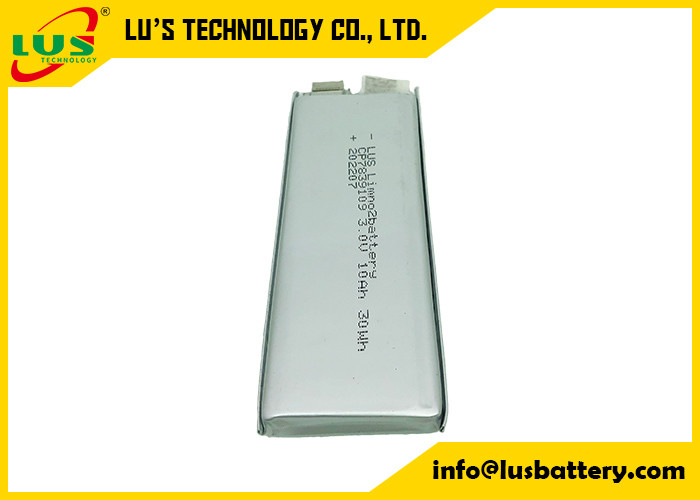 Bateria de lítio lisa ultra fina da pilha 10ah CP8040112 de CP7839109 3.0V para a monitoração da logística