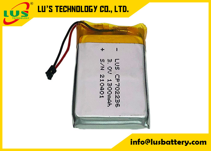 Bateria flexível CP702240 da série CP702236 3v Li Mno 2 da bateria PC do manganês do lítio para o ESL