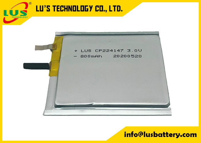 as baterias de 800mah 3.0V Li MnO2 diluem ultra o filme CP224147 CP224248 CP244550 CP254550 CP244649