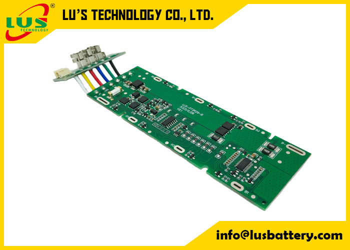 Sistema de gestão esperto Lifepo4 BMS Board 7S 30A da bateria para o bloco da bateria de lítio