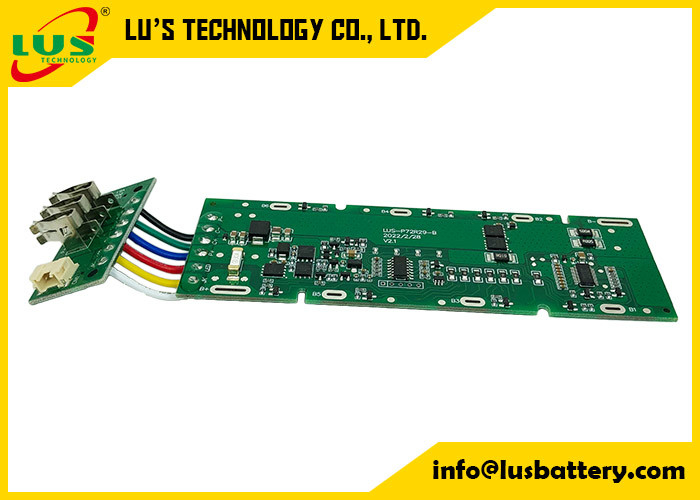 Sistema de gestão esperto Lifepo4 BMS Board 7S 30A da bateria para o bloco da bateria de lítio