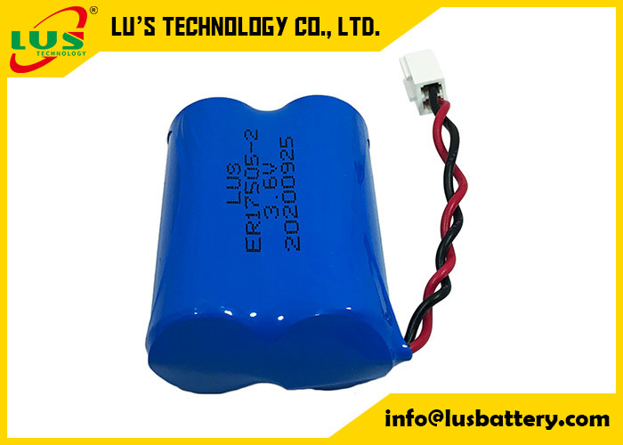 bateria de lítio 3400 não recarregáveis de 3.6V ER17505 Mah Lithium Thionyl Chloride Battery