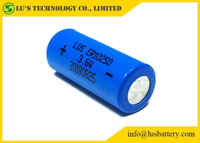 Meia bateria da pilha 3.6v ER10250 do cloreto de Thionyl do lítio do AAA para sistemas de alarme sem fio