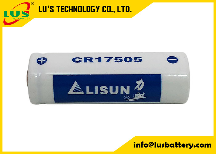 tipo bateria de 3V A do lítio Mno2 da bateria 2500mAh de CR17505 para o PLC alternativo da memória