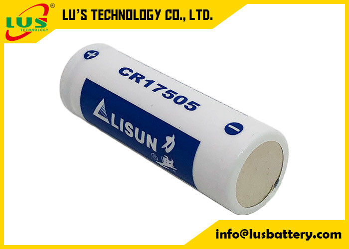 tipo bateria de 3V A do lítio Mno2 da bateria 2500mAh de CR17505 para o PLC alternativo da memória