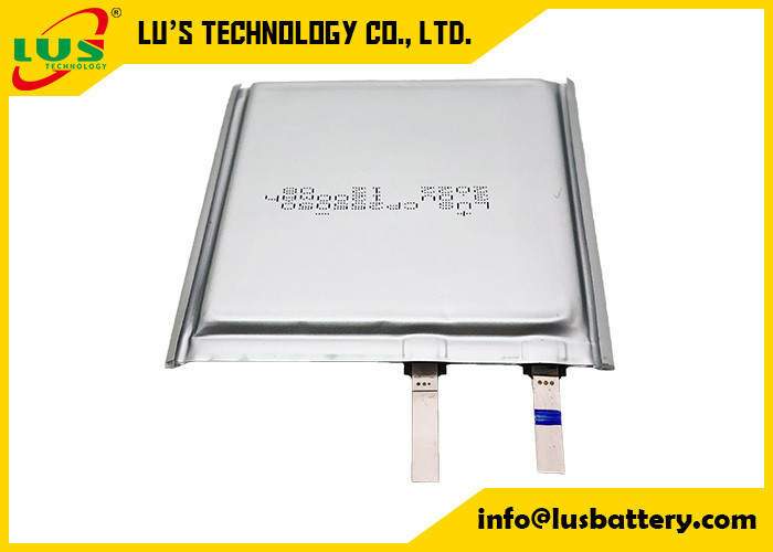 Pacote macio flexível da bateria ultra fina lisa de CP255050 3.0V 1200mah para o fechamento eletrônico