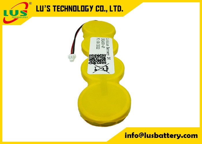As baterias do botão do lítio de CR2450 2400mah 3v inventam o bloco da pilha para etiquetas espertas