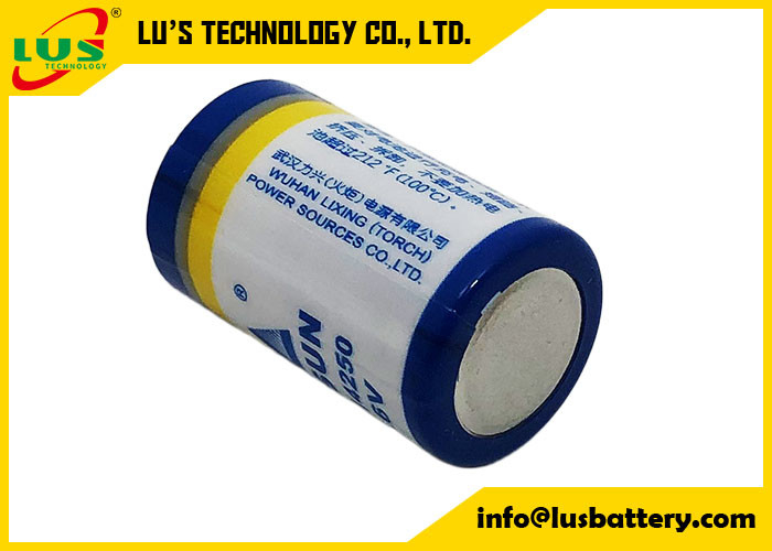 bateria ER14250 do cloreto de Thionyl do lítio de 3.6V 1.2Ah para a eletrônica do veículo