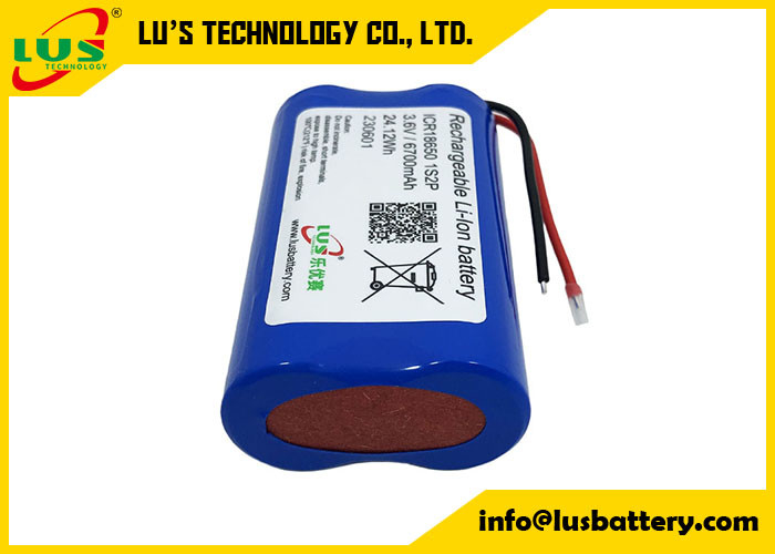 bloco recarregável customizável 18650 da bateria de lítio da bateria de lítio 3.7v 18650 5200mah 1S2P 3.7V 5200mAh