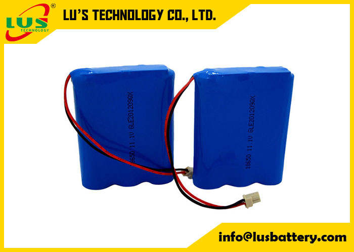 18650 3S1P 11,1V 2000mAh 3S 12V Bateria de íons de lítio Pacote de baterias de lítio