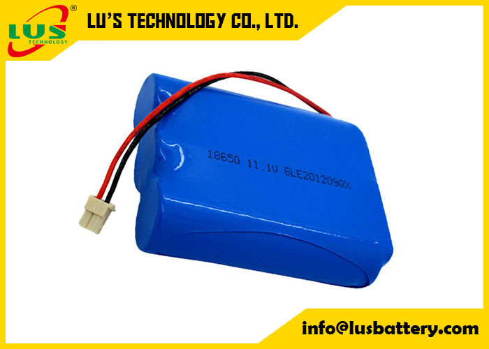 18650 3S1P 11,1V 2000mAh 3S 12V Bateria de íons de lítio Pacote de baterias de lítio