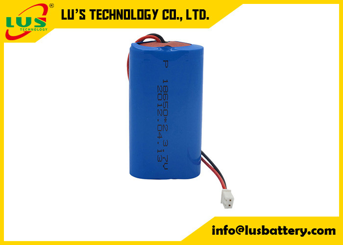 Bateria recarregável Bateria de lítio de 3,7 volts Bateria de lítio de alta capacidade 6000mAh