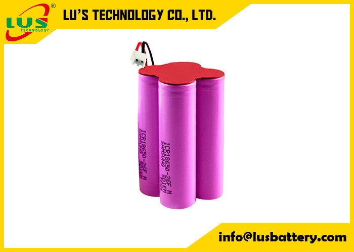 11.1v 2200mah 24.42wh 18650 Bateria Li-Ion personalizada 18650 12V 2.2Ah Li-Ion 11.1v 2200mah