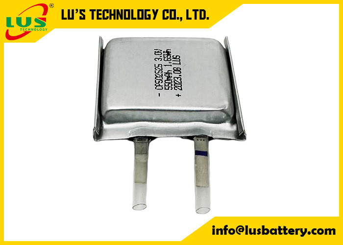 CP502525 3v 550mAh Soft Pack Battery para Sensores IOT CP502520 LiMnO2 Thin Cell 3.0V Thin Flexible Battery