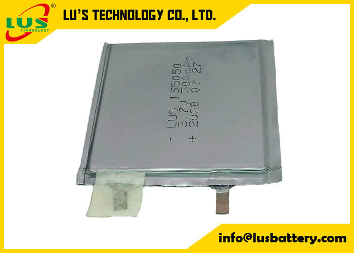 3.7v 1.11wh bateria de lipo 300mah Ultra Célula fina Baterias recarregáveis de lítio polímero LP155050