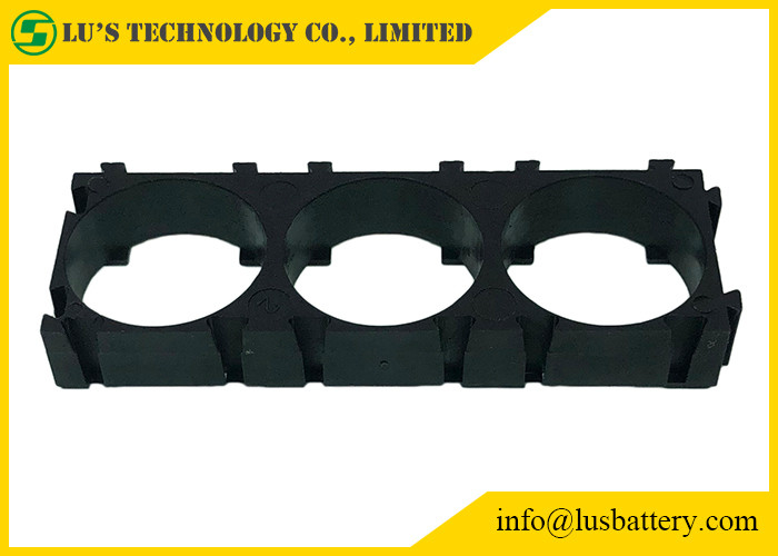 3pcs 1x3 18650 Battery Spacer Portador de plástico 3×1 Battery Cell Spacer/Portador de um espaçador de bateria cilíndrico 21700