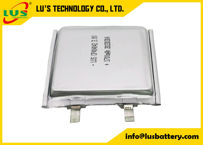 Bateria de lítio 3V Ultra Slim Batteries 1700mAh CP404040 célula de bateria metálica de lítio em embalagem macia