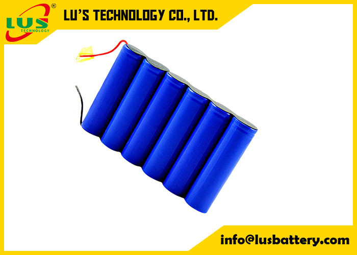 Bateria recarregável de íons de lítio 7.4V 6600mAh bateria de íons de lítio fazer com ICR18650 CELL