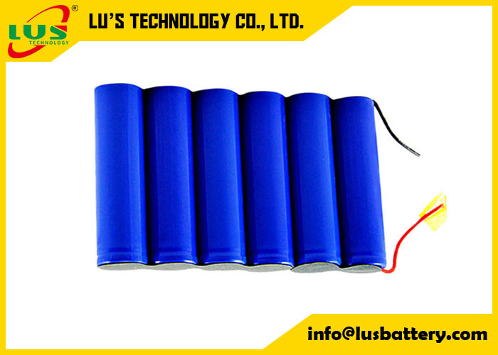 Bateria recarregável de íons de lítio 7.4V 6600mAh bateria de íons de lítio fazer com ICR18650 CELL