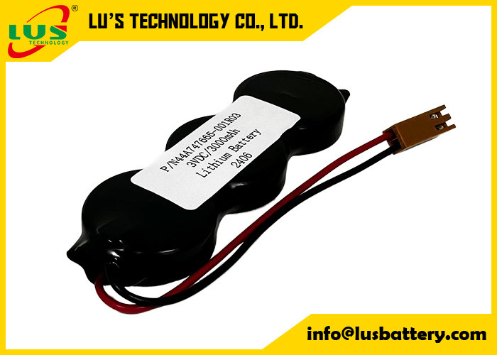 P/N44A747665-001R03 3VDC bateria de lítio de 3000mah CR2477-3P bateria de célula de moeda OEM