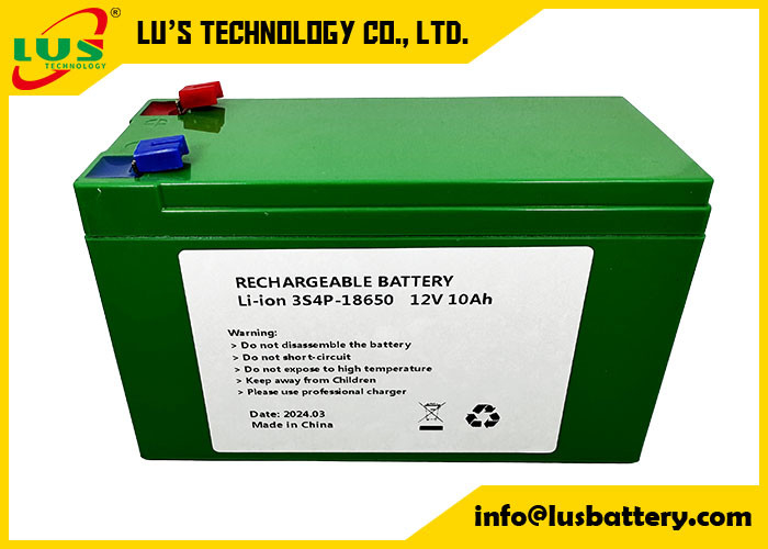 Bateria de 12 volts 10Ah OEM Bateria de lítio recarregável 12V10AH igual a bateria de chumbo-ácido
